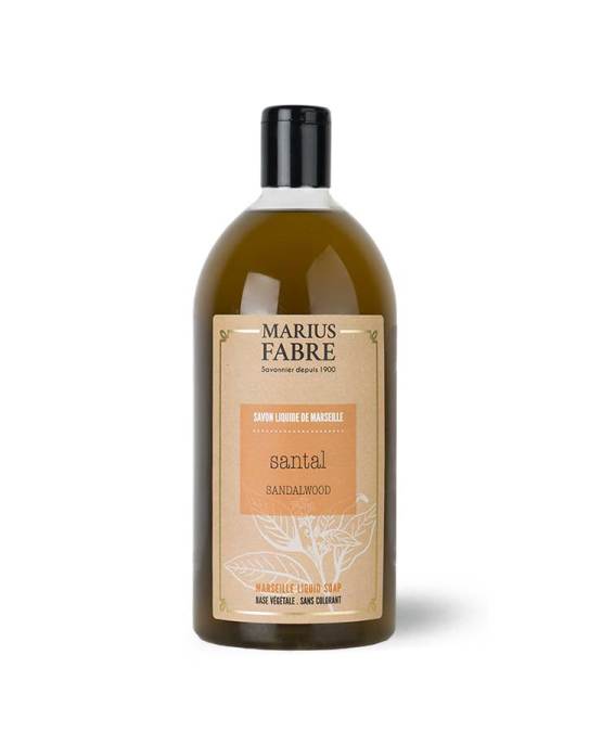 You are currently viewing Nouveau parfum en savon 1L chez Marius Fabre: Santal